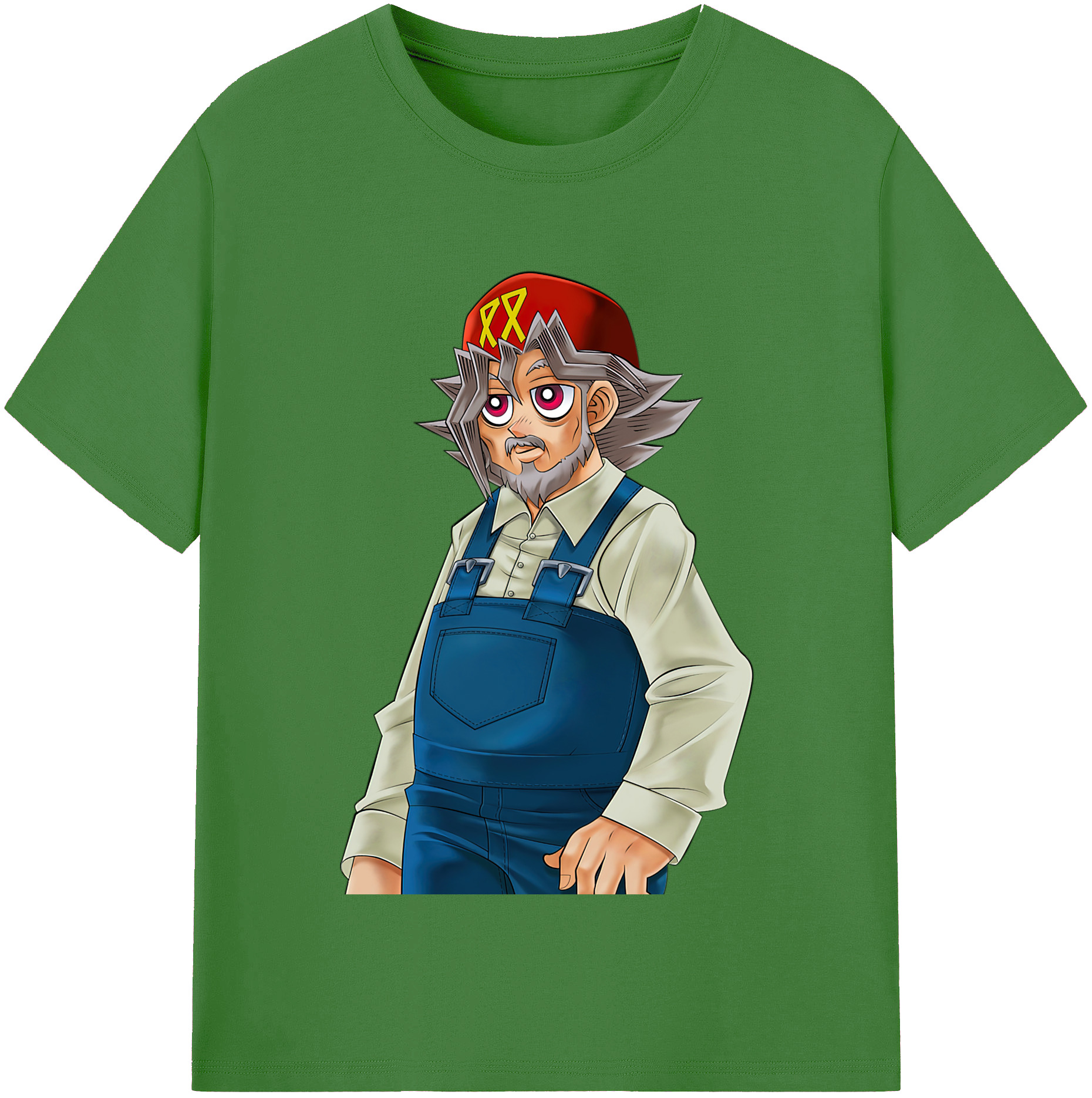 （画像用） 遊☆戯☆王 Yu-Gi-Oh! レディースカジュアルプリントTシャツ（綿100％）